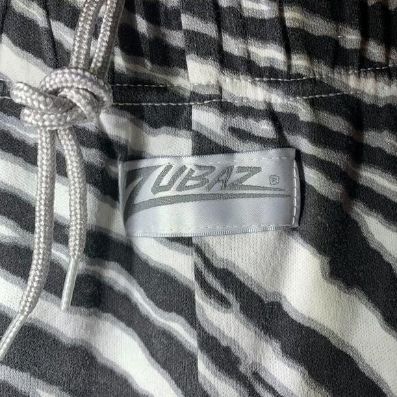 Vintage 90s Zubaz Zebra Print NFL Oakland Raiders Unisex -Pink Label-Size XL - Picture 8 of 9